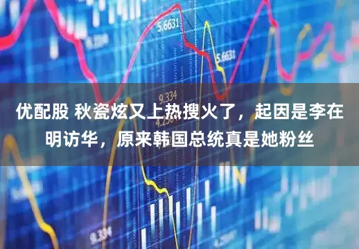 优配股 秋瓷炫又上热搜火了，起因是李在明访华，原来韩国总统真是她粉丝